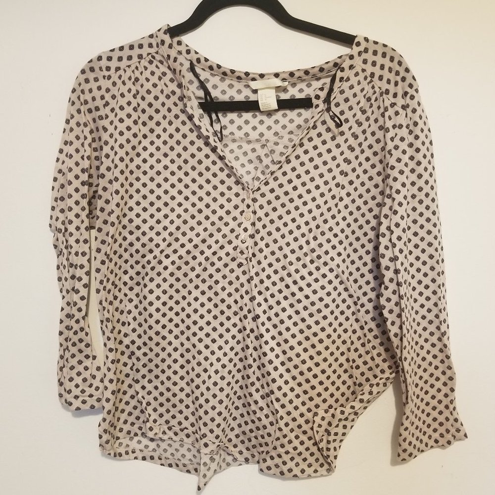 H&M ¾ Sleeve Light Blouse